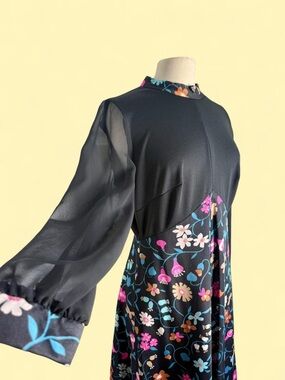 Roebuck-company-sears Women's 70s revival Dress